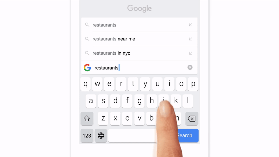 Eine Swipe-Tastatur ist inbegriffen.